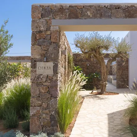 빌라 Eleonas Paros Estate - With Partially Private Pools & Professional Tennis Court 드리오스