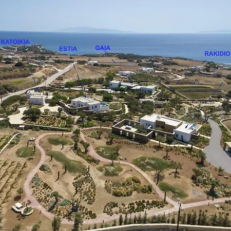 Eleonas Paros Estate - With Partially Private Pools & Professional Tennis Court * 드리오스