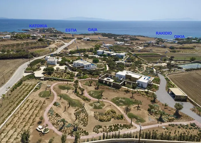 Eleonas Paros Estate - With Partially Private Pools & Professional Tennis Court * Δρυός