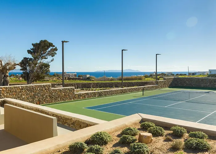 Eleonas Paros Estate - With Partially Private Pools & Professional Tennis Court *
