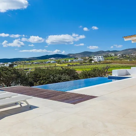 Eleonas Paros Estate - With Partially Private Pools & Professional Tennis Court Villa *