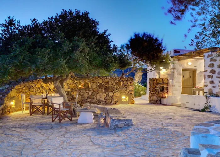 Eleonas Paros Estate - With Partially Private Pools & Professional Tennis Court Villa