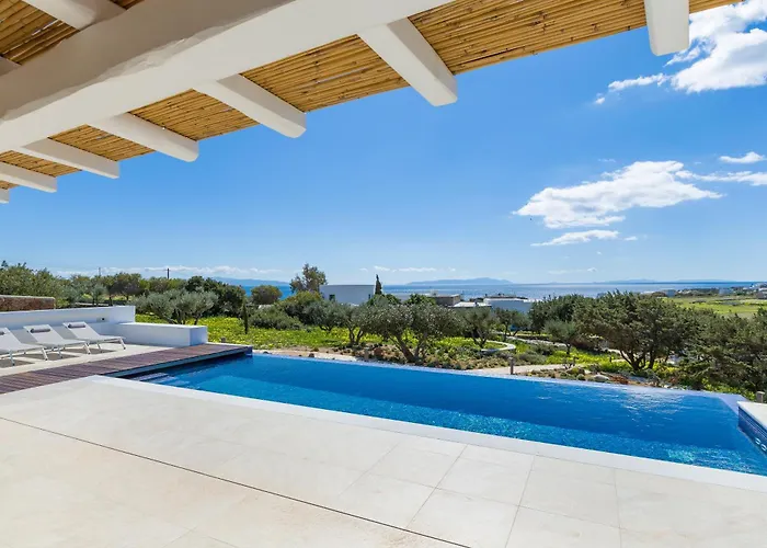 Eleonas Paros Estate - With Partially Private Pools & Professional Tennis Court Drios