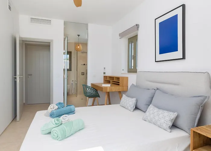 Villa Eleonas Paros Estate - With Partially Private Pools & Professional Tennis Court *